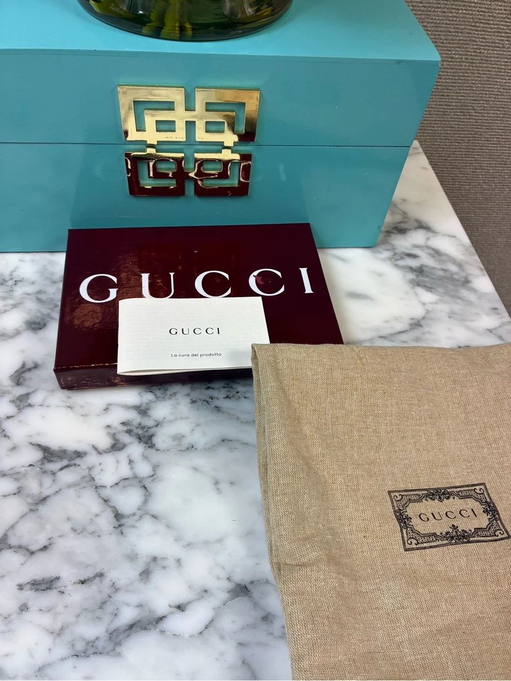 Gucci Camouflage Red and Pink Canvas & Leather Card Case - NWOT w/ Box